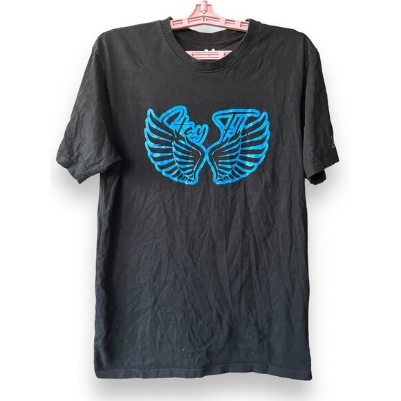 Stay Fly Unisex Black T shirt Love yourself first Size Medium - Picture 1 of 10